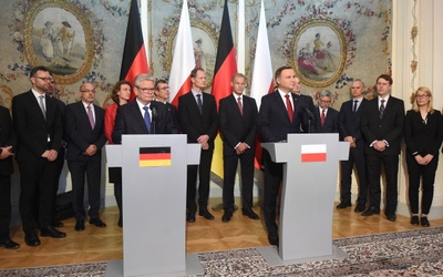 Prezydenci Polski i Niemiec w Warszawie