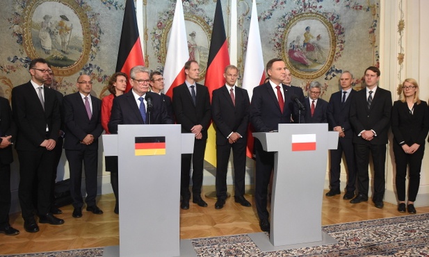 Prezydenci Polski i Niemiec w Warszawie