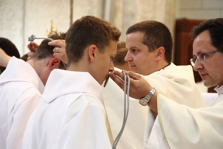 Błogosławieństwo lektorów na Białych Morzach