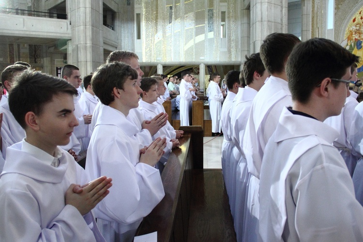 Błogosławieństwo lektorów na Białych Morzach