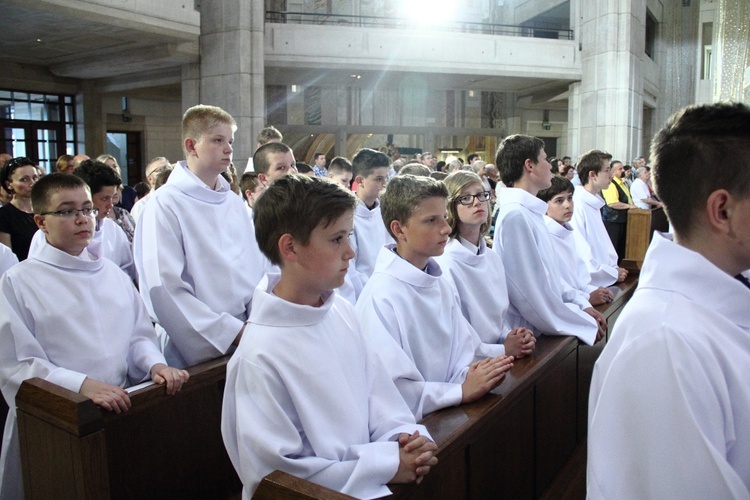 Błogosławieństwo lektorów na Białych Morzach