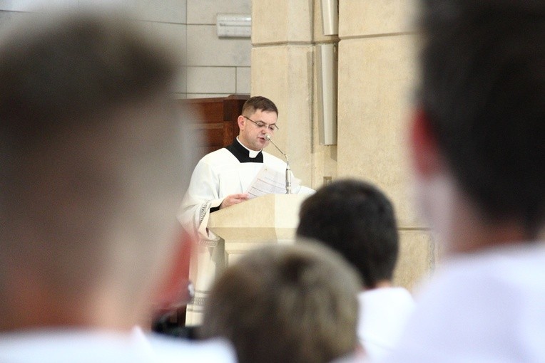 Błogosławieństwo lektorów na Białych Morzach