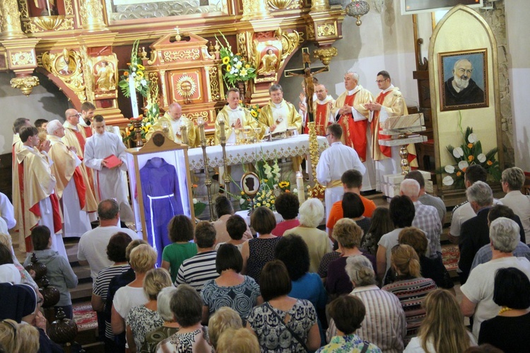 O. Pio w sądeckiej bazylice