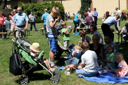 Pielgrzymka rodzin do Rud