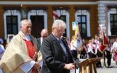 Poświęcenie pomnika św. abp. Bilczewskiego w Wilamowicach