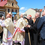 Poświęcenie pomnika św. abp. Bilczewskiego w Wilamowicach