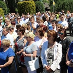 Poświęcenie pomnika św. abp. Bilczewskiego w Wilamowicach