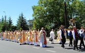 Poświęcenie pomnika św. abp. Bilczewskiego w Wilamowicach