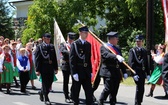 Poświęcenie pomnika św. abp. Bilczewskiego w Wilamowicach