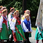 Poświęcenie pomnika św. abp. Bilczewskiego w Wilamowicach