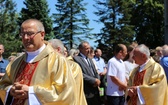 Poświęcenie pomnika św. abp. Bilczewskiego w Wilamowicach