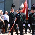 Poświęcenie pomnika św. abp. Bilczewskiego w Wilamowicach