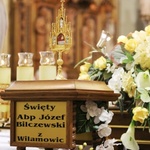 Poświęcenie pomnika św. abp. Bilczewskiego w Wilamowicach