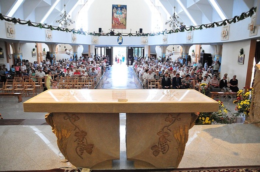 Konsekracja nowego kościoła w Lublinie