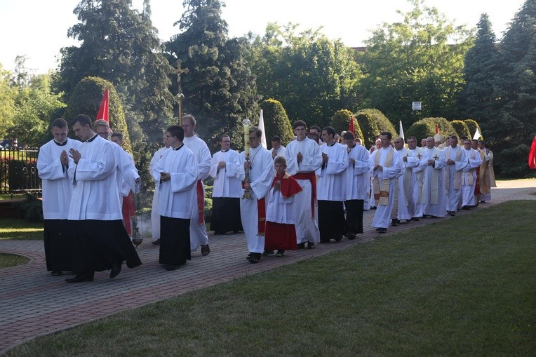 Pielgrzymka alumnów WŚSD do Zabawy i Tarnowa