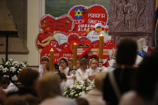 Pielgrzymka dzieci wczesno- i pierwszokomunijnych do katowickiej katedry