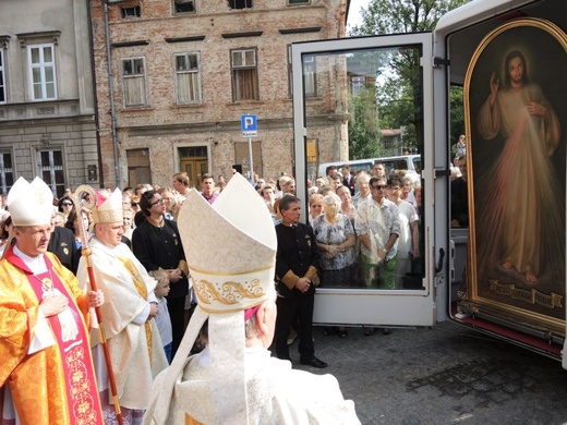 Pożegnanie Znaków Miłosierdzia w katedrze św. Mikołaja w Bielsku-Białej