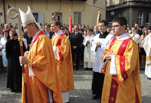 Pożegnanie Znaków Miłosierdzia w katedrze św. Mikołaja w Bielsku-Białej