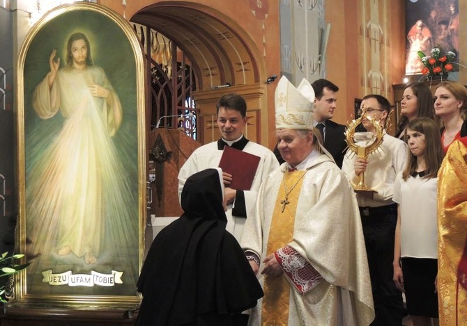 Pożegnanie Znaków Miłosierdzia w katedrze św. Mikołaja w Bielsku-Białej