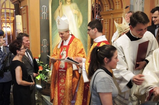 Pożegnanie Znaków Miłosierdzia w katedrze św. Mikołaja w Bielsku-Białej