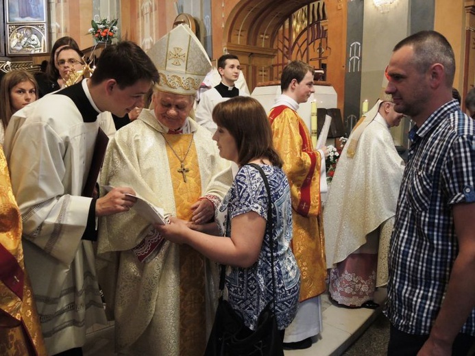 Pożegnanie Znaków Miłosierdzia w katedrze św. Mikołaja w Bielsku-Białej