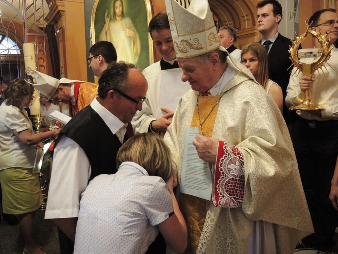 Pożegnanie Znaków Miłosierdzia w katedrze św. Mikołaja w Bielsku-Białej