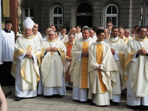 Pożegnanie Znaków Miłosierdzia w katedrze św. Mikołaja w Bielsku-Białej