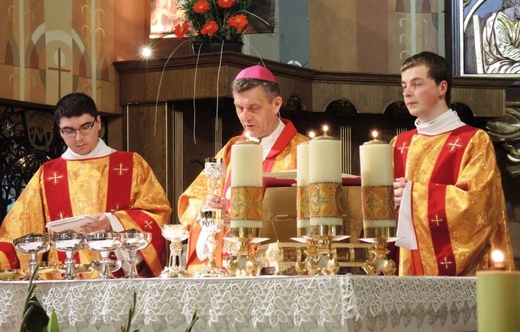 Pożegnanie Znaków Miłosierdzia w katedrze św. Mikołaja w Bielsku-Białej