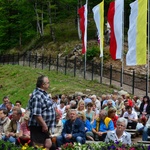 Góra Igliczna - przygotowanie do Mszy św. 