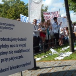 Protest lekarzy rezydentów