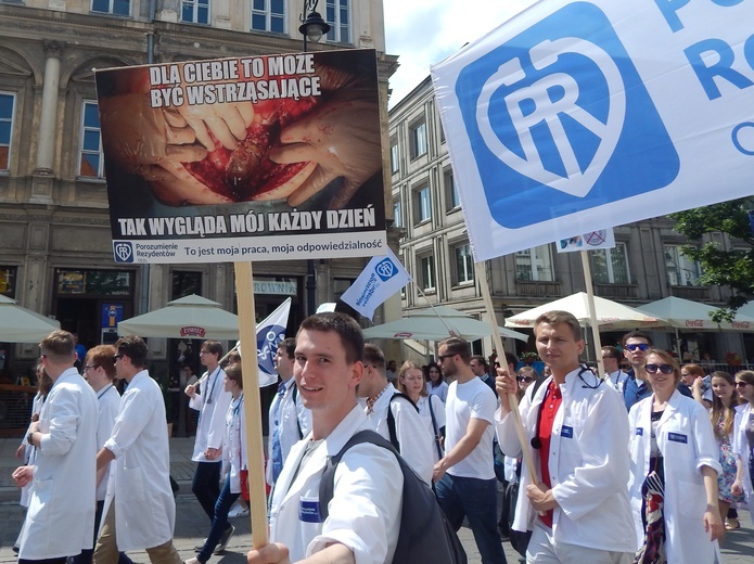 Protest lekarzy rezydentów