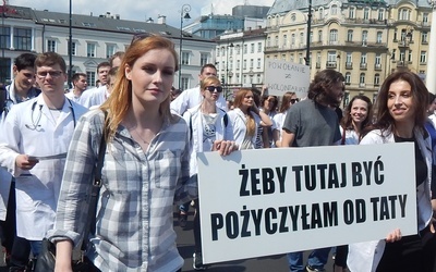 Protest lekarzy rezydentów