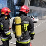 Ćwiczenia straży pożarnej przed ŚDM