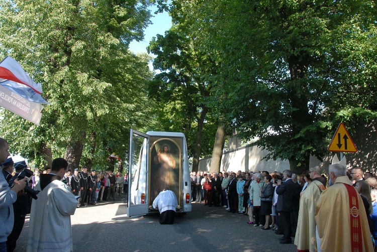 Nawiedzenie u franciszkanów w Zakliczynie