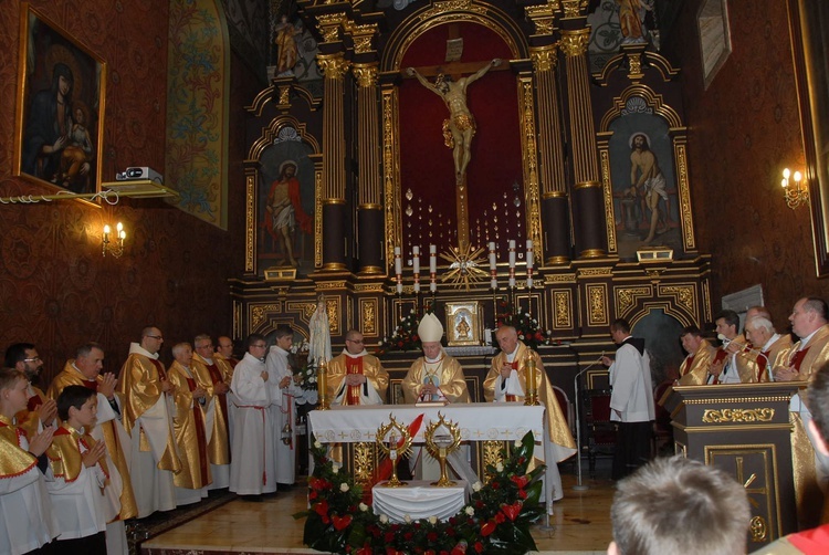 Nawiedzenie u franciszkanów w Zakliczynie