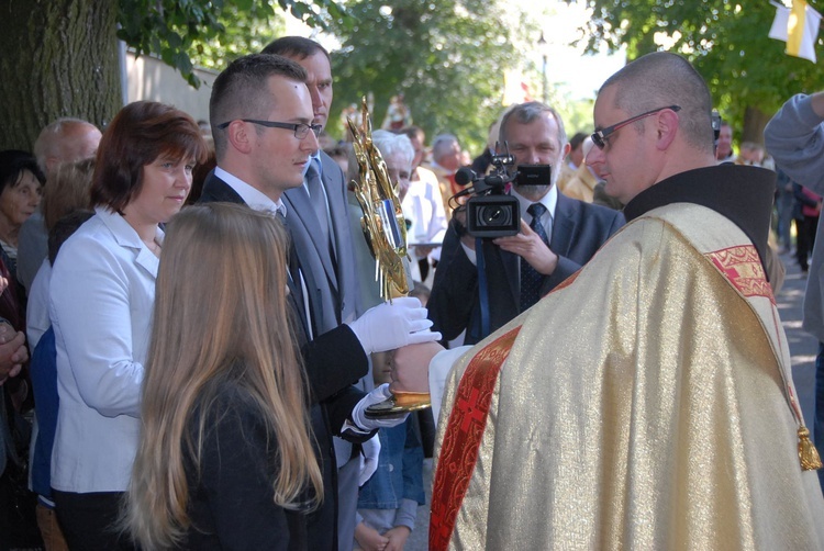 Nawiedzenie u franciszkanów w Zakliczynie