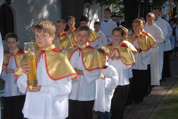 Nawiedzenie u franciszkanów w Zakliczynie