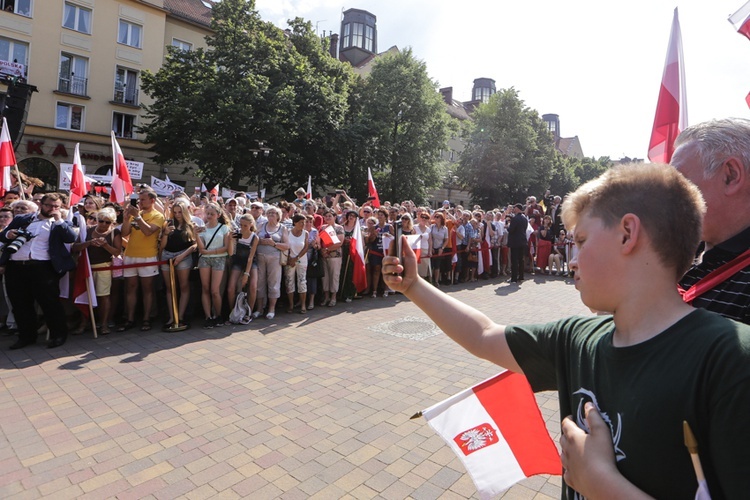 Prezydent Andrzej Duda w Tychach i Bieruniu