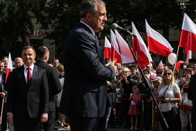 Prezydent Andrzej Duda w Tychach i Bieruniu