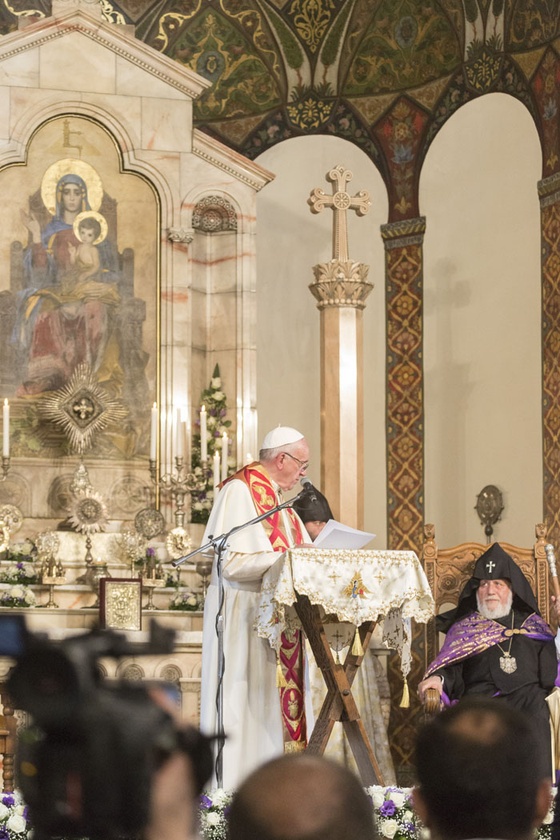 Papież Franciszek z wizytą w Armenii