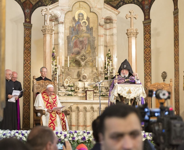 Papież Franciszek z wizytą w Armenii