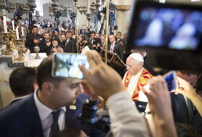 Papież Franciszek z wizytą w Armenii