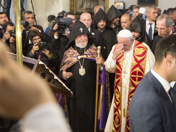 Papież Franciszek z wizytą w Armenii