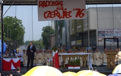 - Chylę czoła przed bohaterami Radomskiego Czerwca, którzy otworzyli nam wszystkim drogę do wolności - mówił prezydent Andrzej Duda