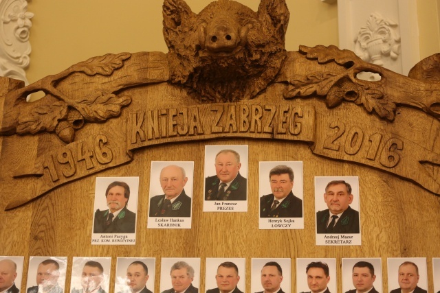 70-lecie Koła Łowieckiego "Knieja" w Zabrzegu