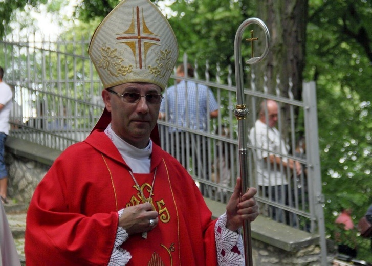 Abp Wojciech Polak na Górze Świętej Anny