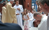 Abp Skworc błogosławi wizerunek Niepokalanej Jutrzenki Wolności w Katowicach