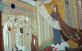 Abp Skworc błogosławi wizerunek Niepokalanej Jutrzenki Wolności w Katowicach