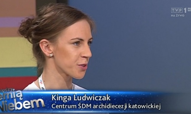 Kinga Ludwiczak z Centrum ŚDM w Katowicach