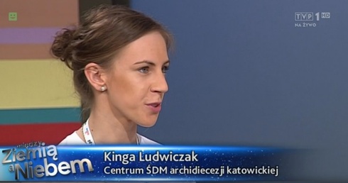 Kinga Ludwiczak z Centrum ŚDM w Katowicach
